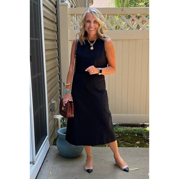 SPANX Ponte Overlay Dress in Classic Navy Size Small - Picture 11 of 11